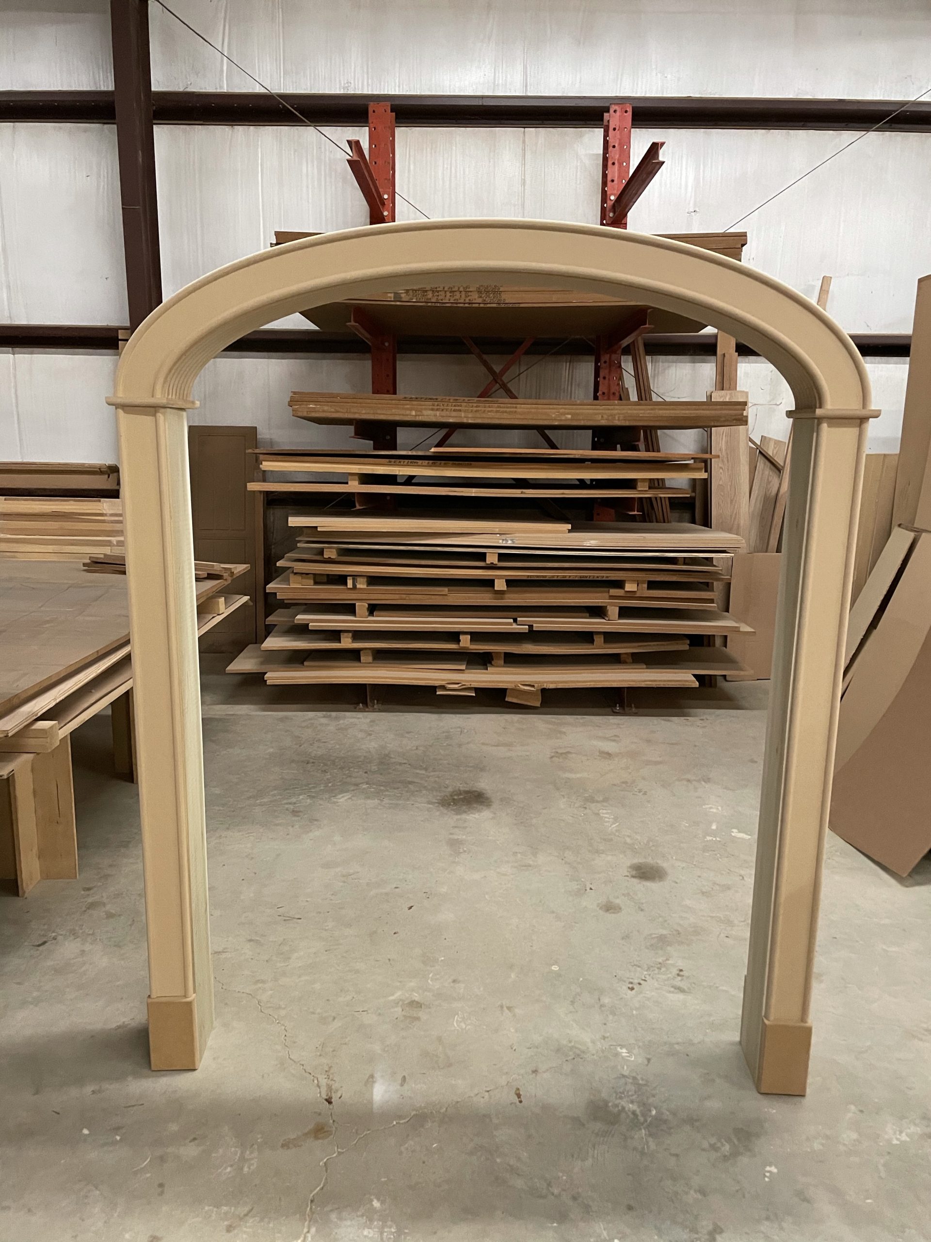 Arched Room Divider Restoration Classic Doors of Louisiana